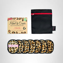 MakeUp Eraser Leopard 7-day set travel-ready packaging