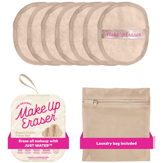 MakeUp Eraser Seven-Day Set packaging showcases eco-friendly makeup removal.