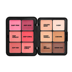 Make Up For Ever HD Skin Palette closed display; portable, sleek case for on-the-go touch-ups