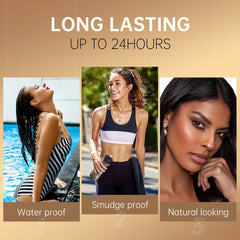 MAKI YIKA dual-ended brow brush for blending and shaping