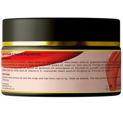 MAKOF BEAUTY deep hydration scene shows curls absorbing moisture.