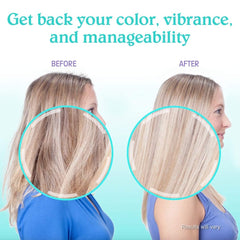Malibu C Swimmers Wellness targets mineral buildup to improve hair texture