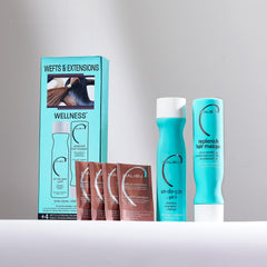 Malibu C Wefts Replenish Hair Masque jar for ultra-hydrating conditioning