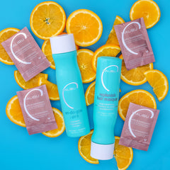 Malibu C Wefts sulfate-free clarifying shampoo bottle removes buildup