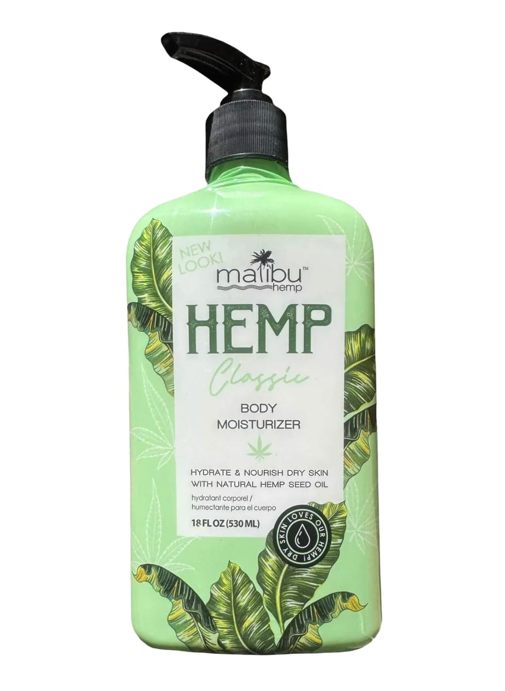 Made in USA stamp on Malibu Hemp Classic product