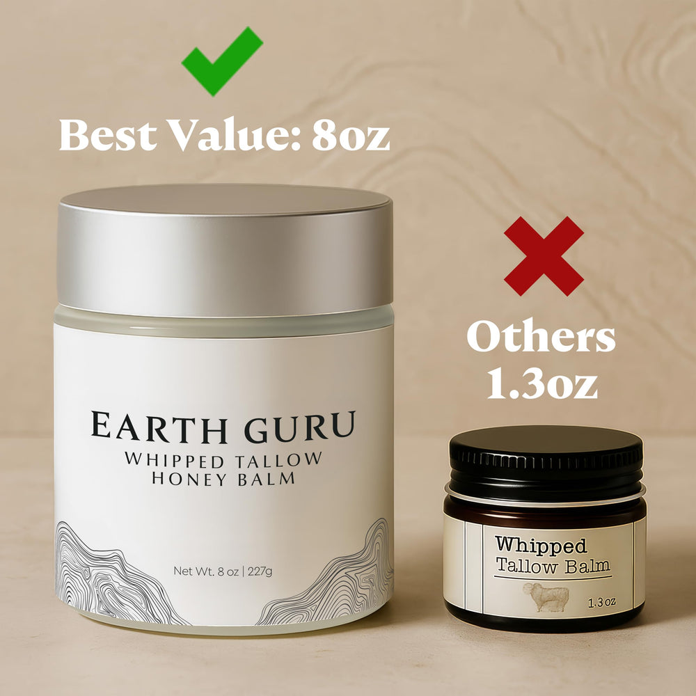 MalloMe grass-fed tallow sourcing from US farms highlighted for premium quality.