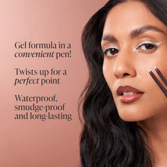 Mally Beauty Evercolor Walnut edge definition demonstrates strong, long-wear lining.