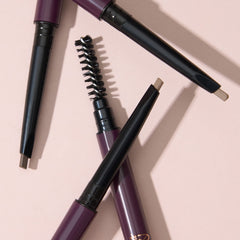Mally Beauty Full Dreams Blonde shade eyebrow swatch for light brows.