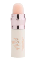 Blending with fingertips using Mally Plush Pen Brightening Foundation for a natural finish.