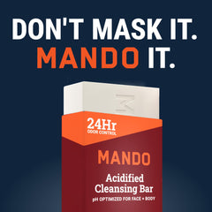 Mando 5 oz pack of 2 display featuring the two-bar set