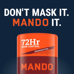 Mando odor control up to 72 hours.
