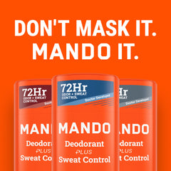 Mando packaging and branding close-up for shelf appeal