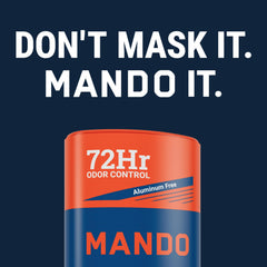 Mando Baking-soda-free deodorant option for sensitive skin.