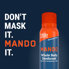 Mando Pro Sport brand logo close-up to reinforce trust and credibility.
