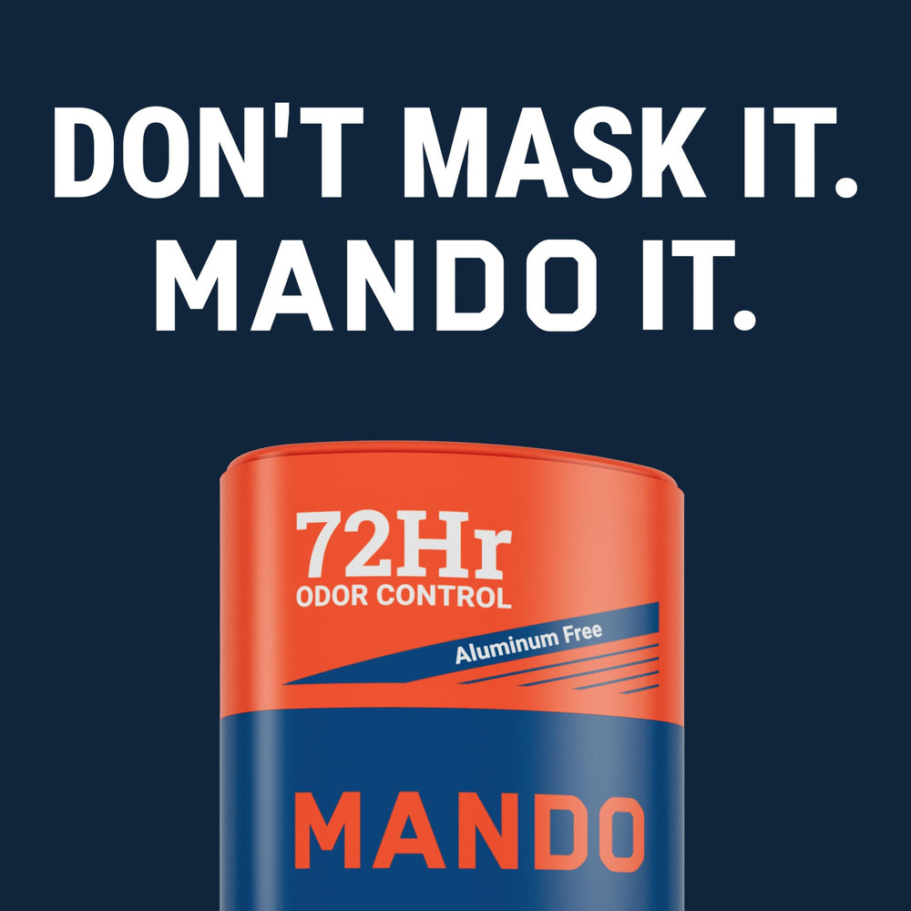 Mando starter-kit display highlights aluminum-free deodorant solution