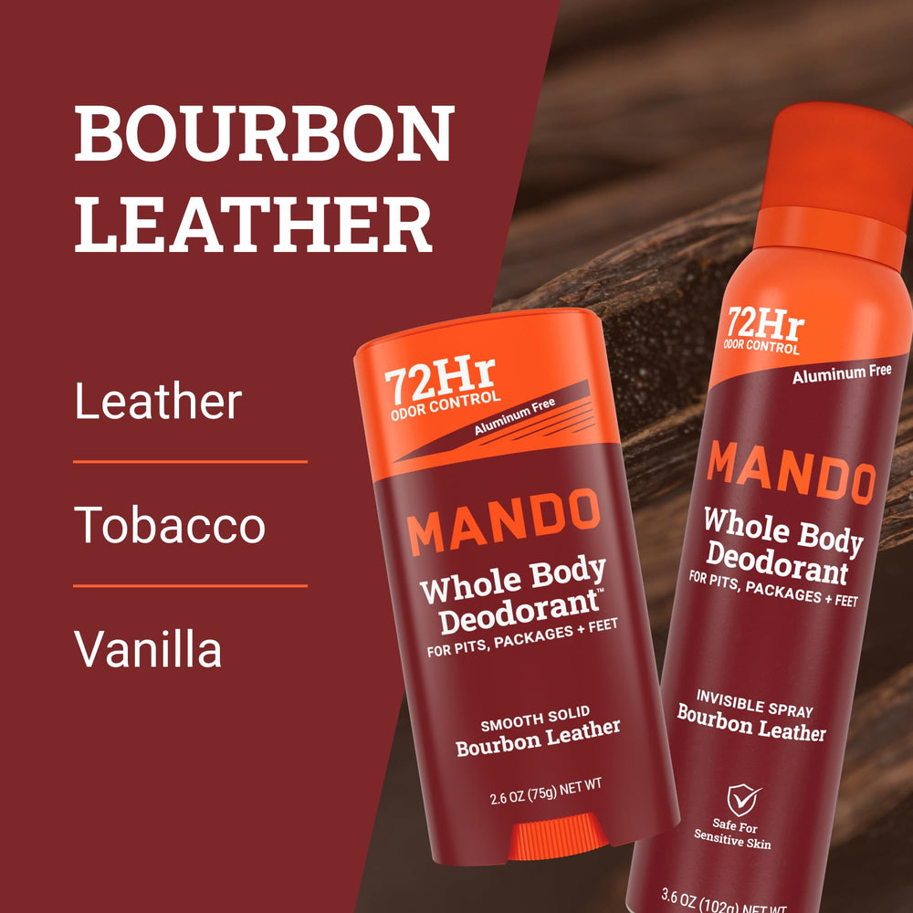 Mando Whole Body Three Piece System packaging highlights the bundle.