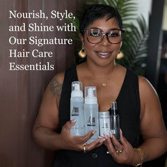 Mane Life Mint Foam helps control frizz and define texture for hairstyles.