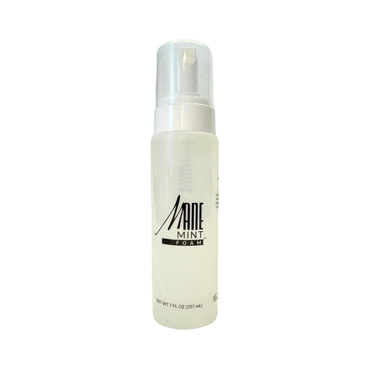 Mane Life Mint Foam lightweight styling foam enhances flexible hold and texture.