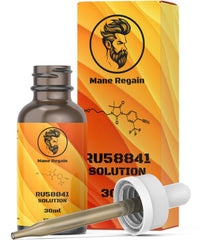 Mane Regain DHT blocking action close up highlighting targeted hair support
