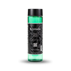 MANE TAME Bermuda bottle top view highlights signature lavender scent cue