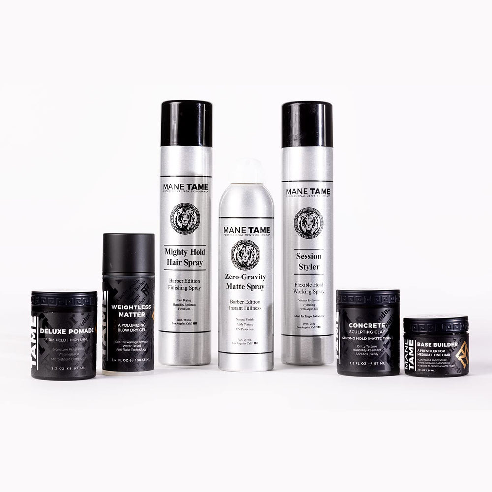 Mane Tame Session Styler blow-dry volume helps lift roots while drying.