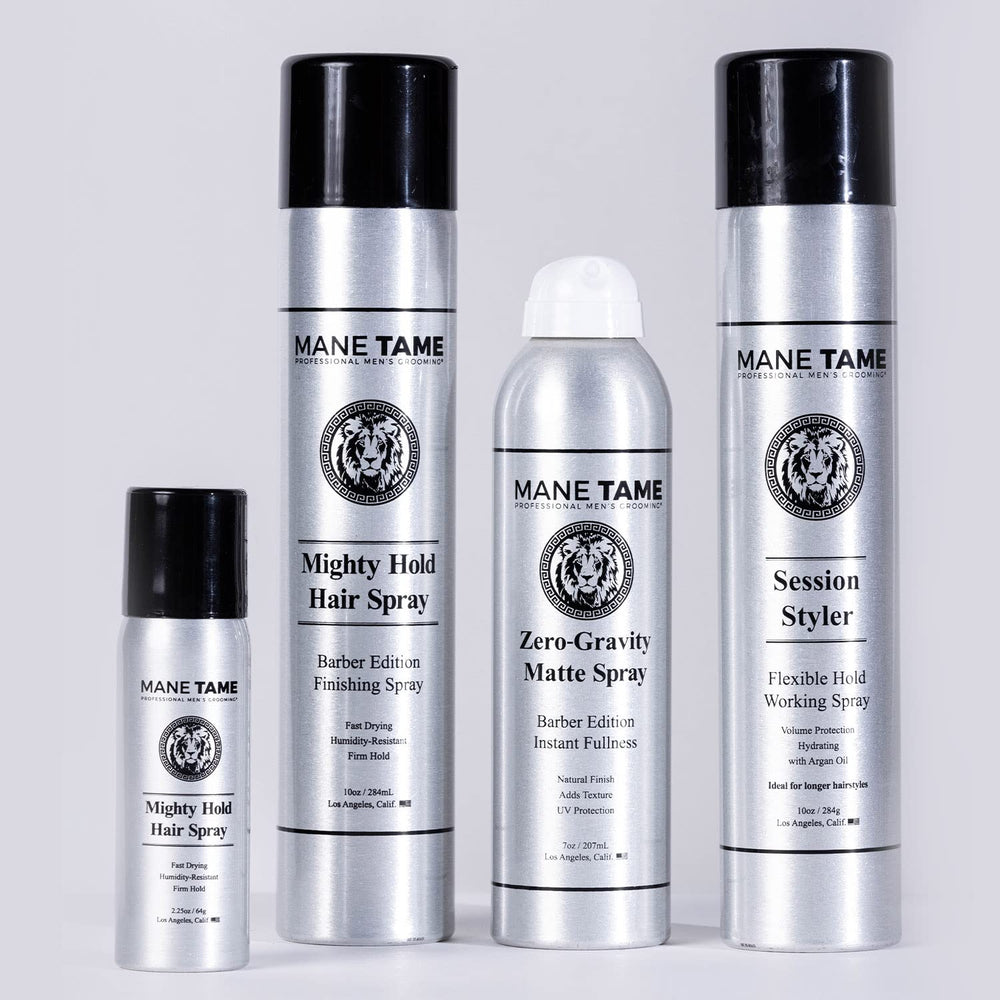 Mane Tame Session Styler spray mist distributes evenly for effortless styling.