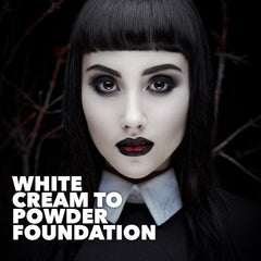 MANIC PANIC Goth White base layer for Halloween makeup and bold color corrections