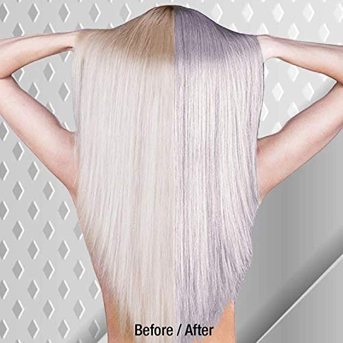 MANIC PANIC Silver Stiletto bottle with foam suggests gentle scalp care.