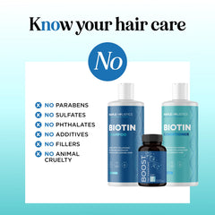 Maple Holistics Biotin set display showcasing full kit for growth-minded routines
