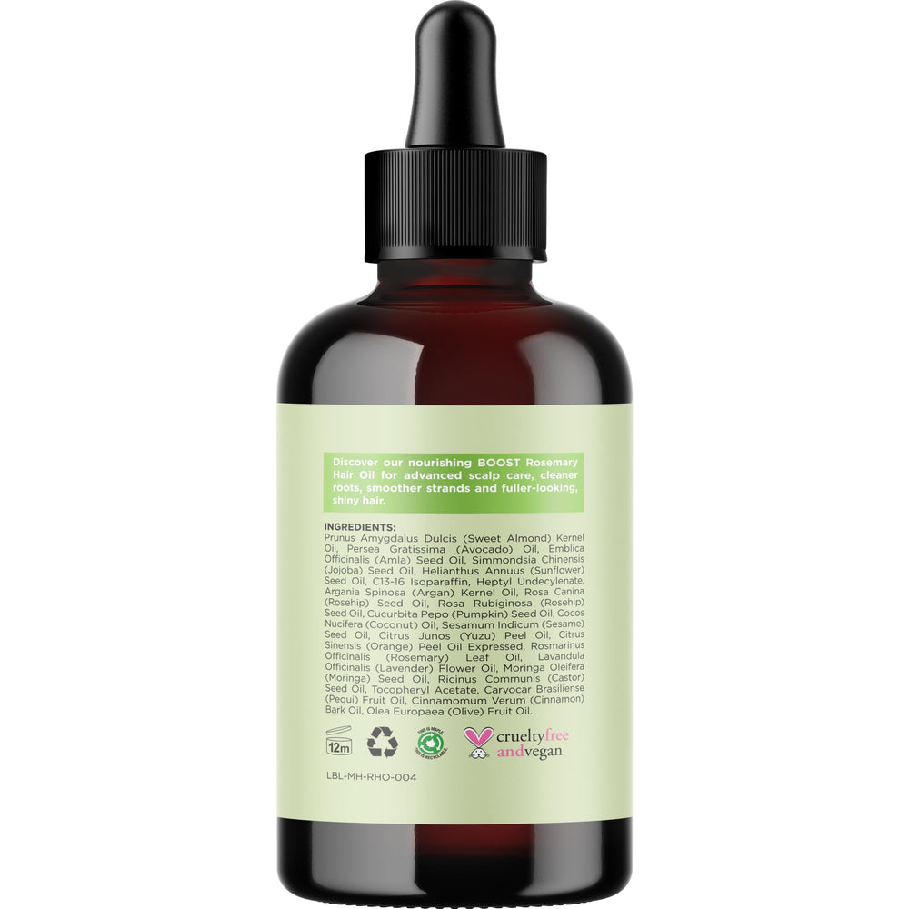 Maple Holistics botanical oils nourish hair deeply.