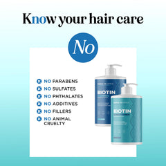 Maple Holistics Rosemary Biotin Shampoo label highlights sulfate-free formula.