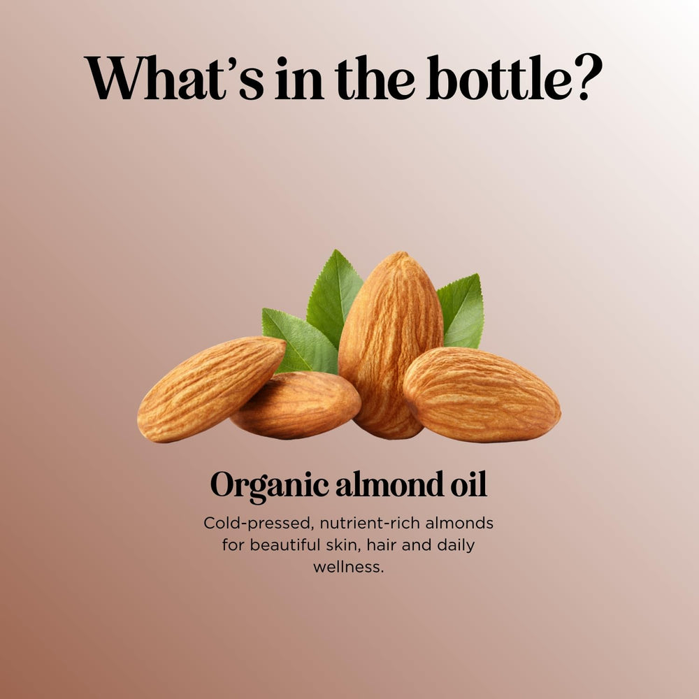 Maple Holistics almond oil ideal for warm oil treatments to soothe scalp