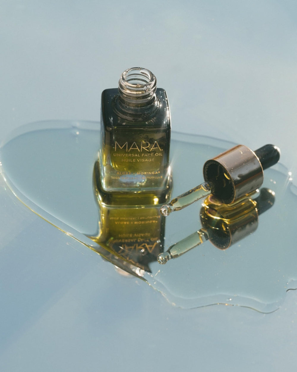 MARA Universal Hydrating Face Oil four superfood oils support a supple, glowing complexion