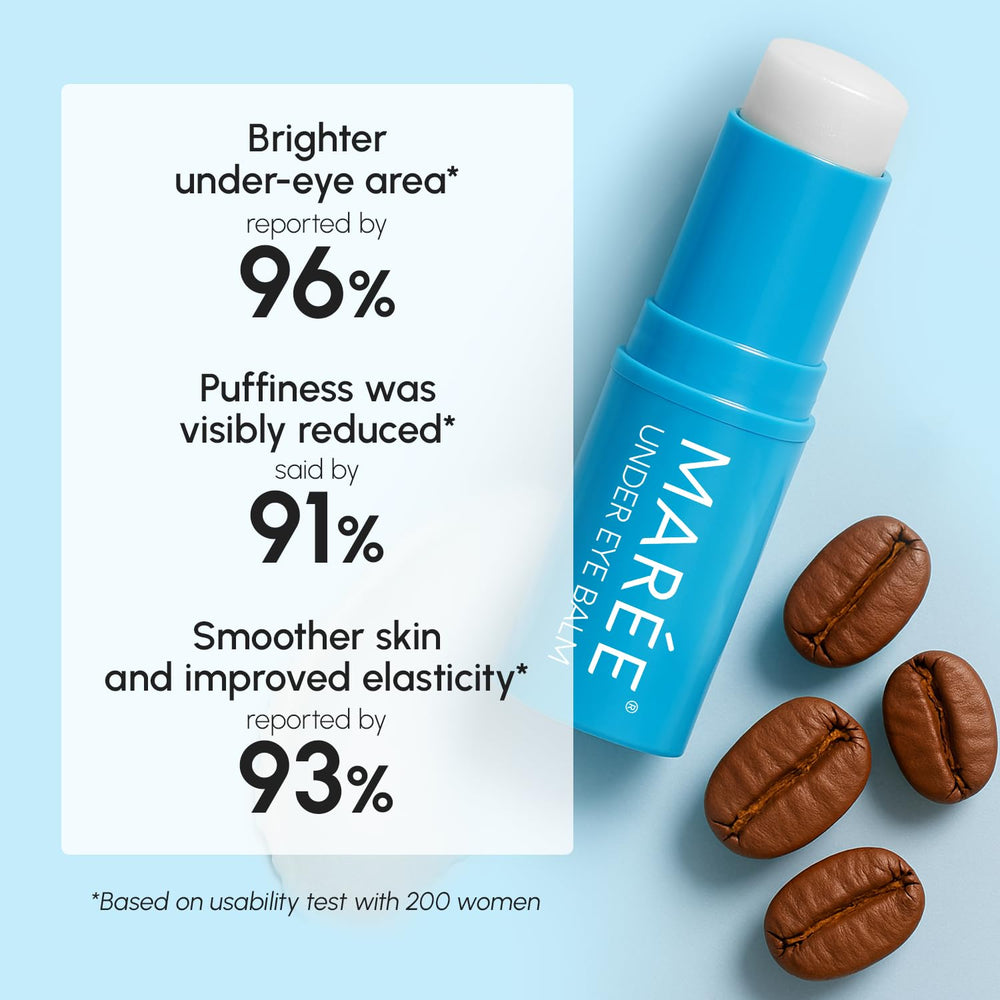 MAREE 2-pack under-eye balm sticks shown together for shared or multiple uses