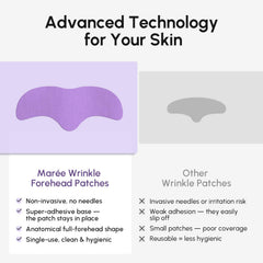 MAREE frown-line patches soften appearance and help firm skin.