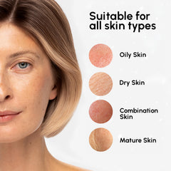 MAREE star patches on clean skin for discreet blemish care.