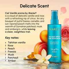 MAREE Texture Spray on hair showcasing movable texture.