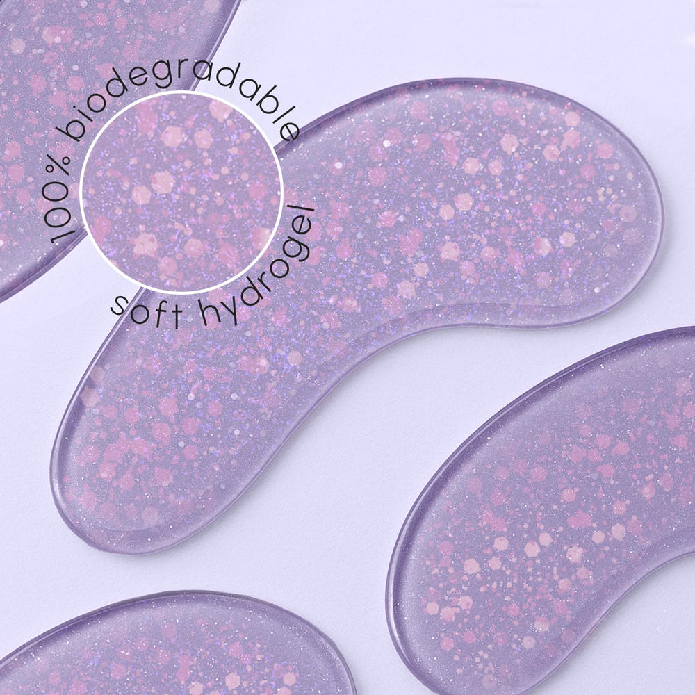 MAREE Violet Eye Gels come in individually wrapped pairs for travel.