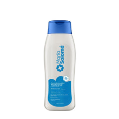 Maria Salome conditioner bottle angled to show size and form.
