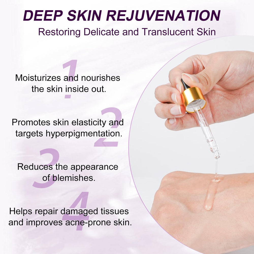 Marianp serum on vanity top illustrating calm skincare ritual