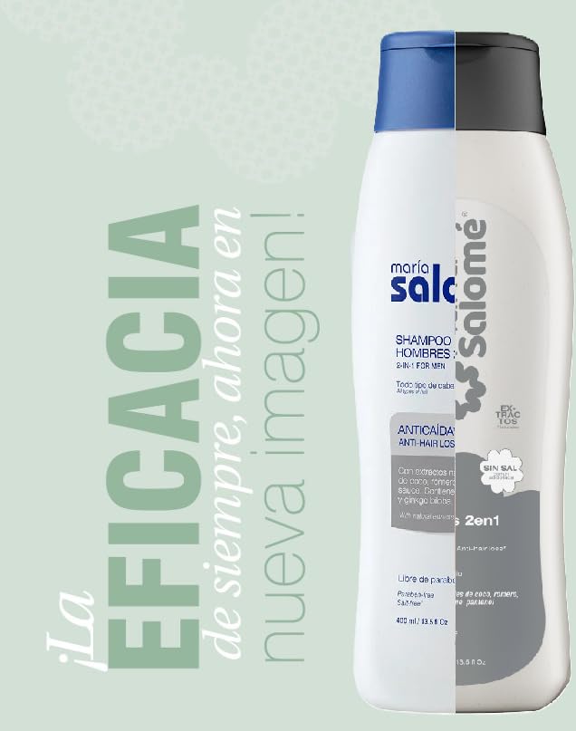Maria Salome 2-in-1 shampoo bathroom setup conveys daily routine