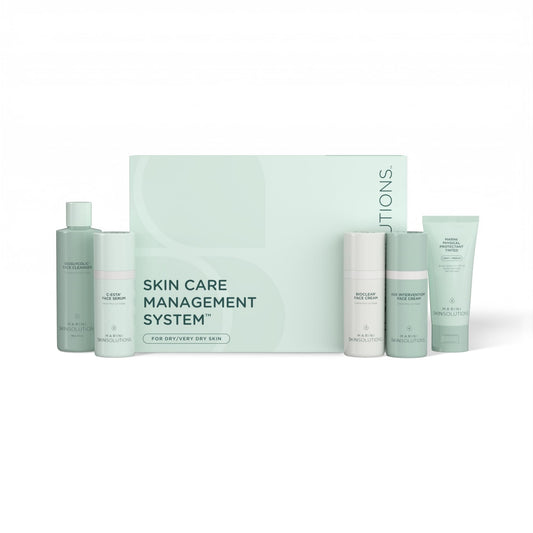 Marini SkinSolutions skincare system bundle for dry to very dry skin, complete routine image