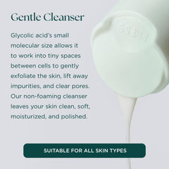 Marini SkinSolutions gentle cleanser application around delicate areas for sensitive skin.