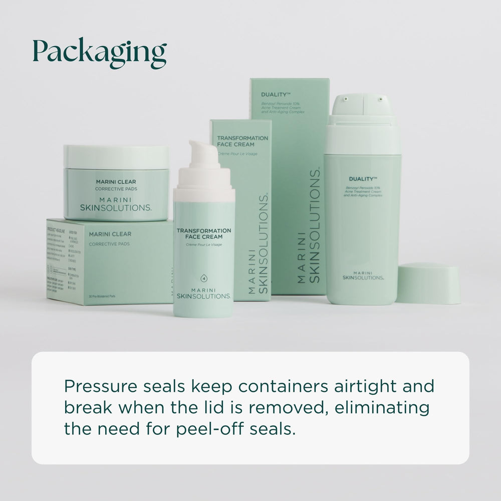 Packaging of Marini SkinSolutions Age Intervention Gentle Cleanser emphasizing cruelty-free, USA-made quality.