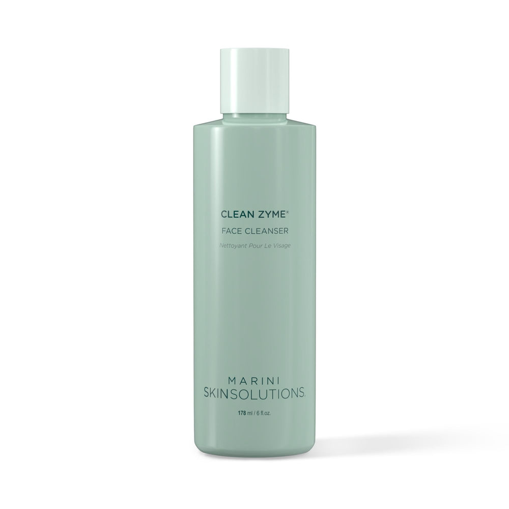 Marini SkinSolutions Clean Zyme bottle with pump for gentle exfoliation