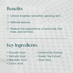 Marini SkinSolutions ResurFace mandelic pad promotes even complexion.