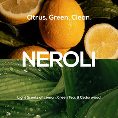 MARLOWE No.108 neroli scent offers citrus-green aroma.