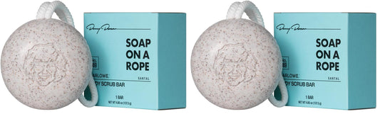 MARLOWE No.069 exfoliating soap on a rope with pumice for refreshed skin