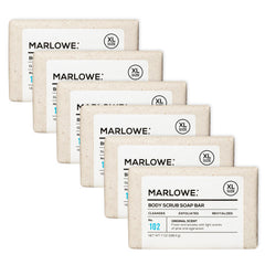 MARLOWE No. 102 bar closeup with shea butter for nourished skin