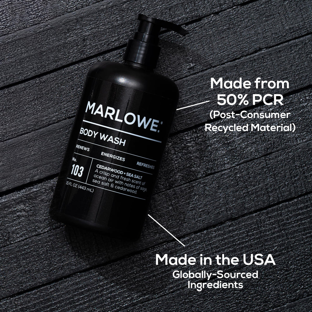 MARLOWE No.103 lemon-leaf scent note offers a bright, uplifting experience.